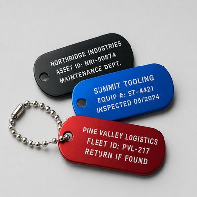 Anodized Aluminum Tags