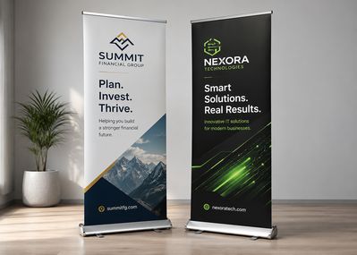 Banner Stands & Retractable Displays
