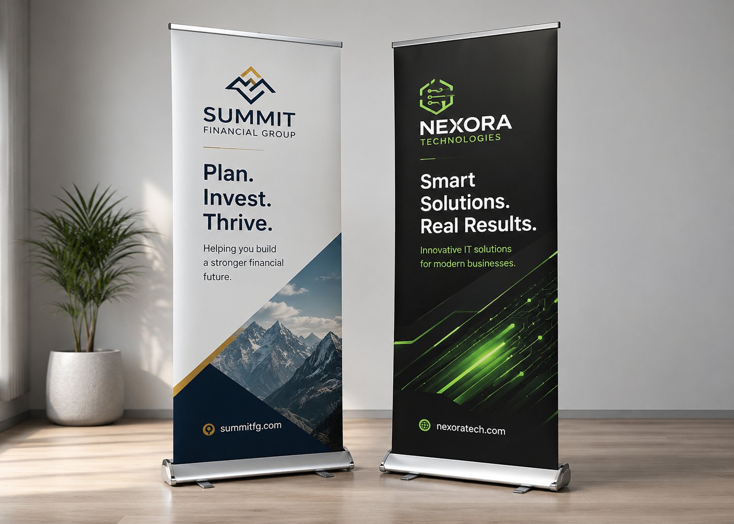 Banner Stands & Retractable Displays
