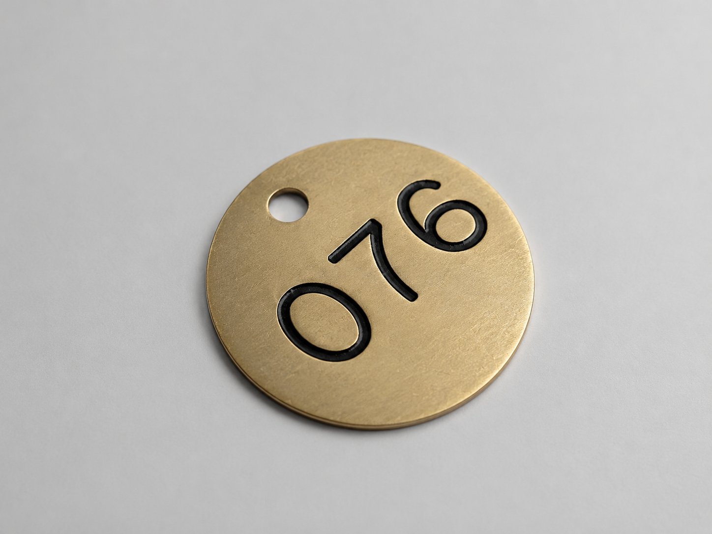 Brass Valve Tags