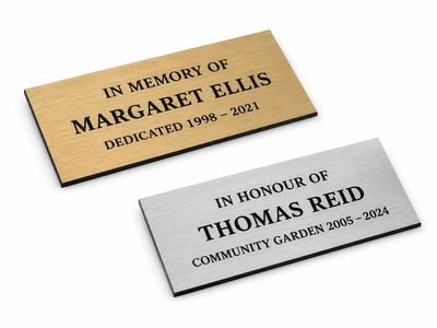 Memorial / Dedication Plaques