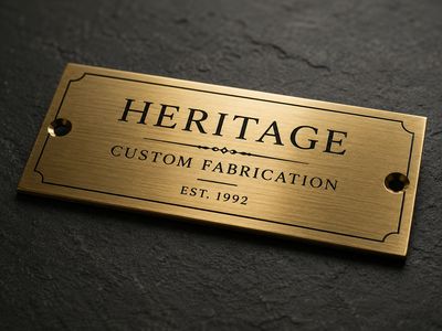 Rotary Engraved