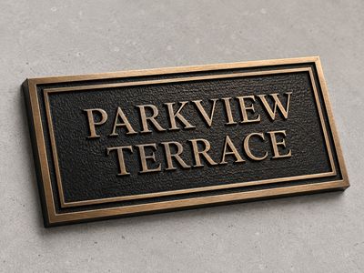 Cast Bronze & Aluminum Plaques