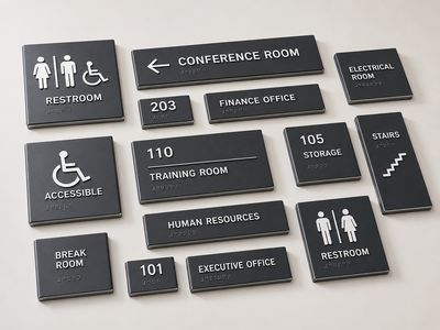 Room & Office ID Signs