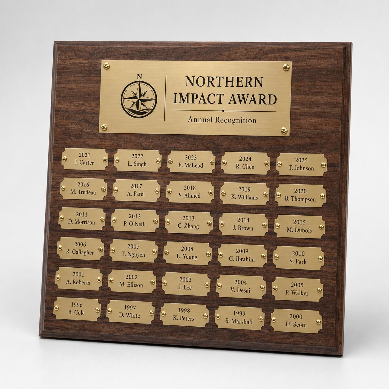 Perpetual Recognition Plaques