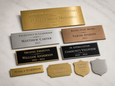 Trophy Plates