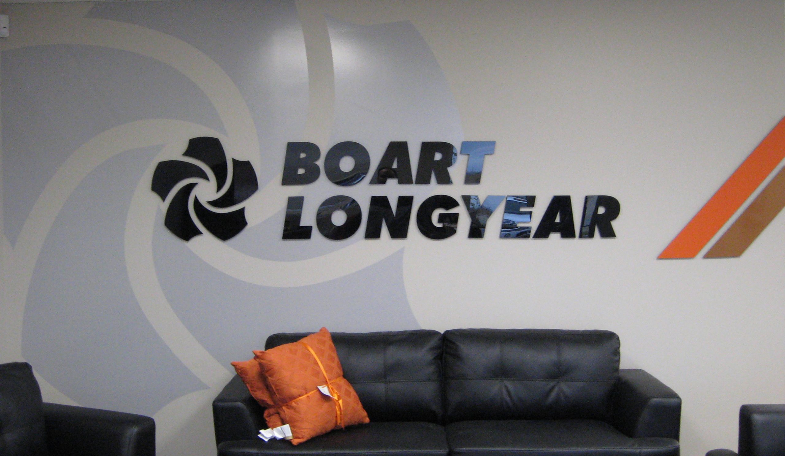 Pro-Touch Engraving Ltd. 2025 Foyer wall decal and pin mounted logo