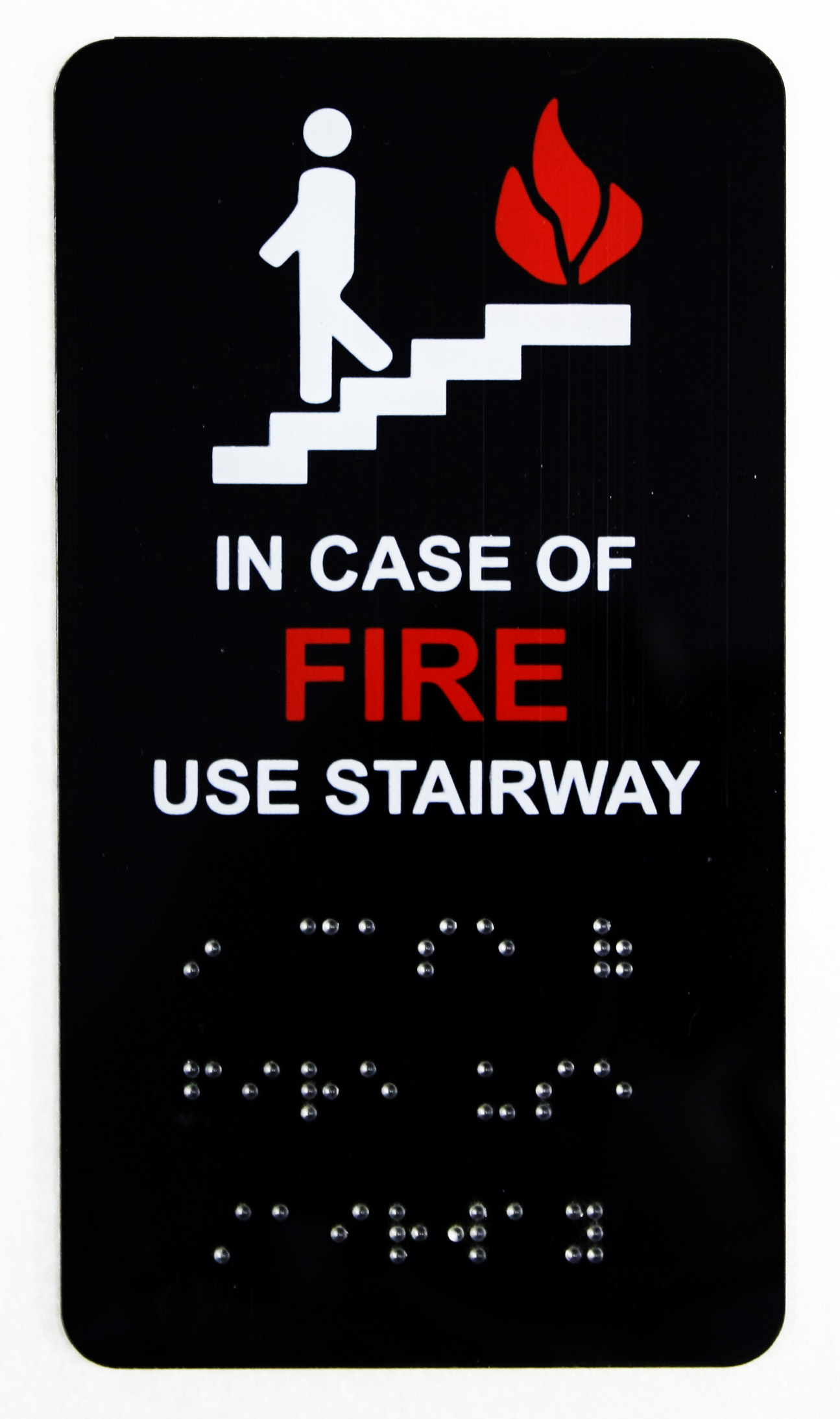 Pro-Touch Engraving Ltd. 2025 Wayfinding Signage with Braille.