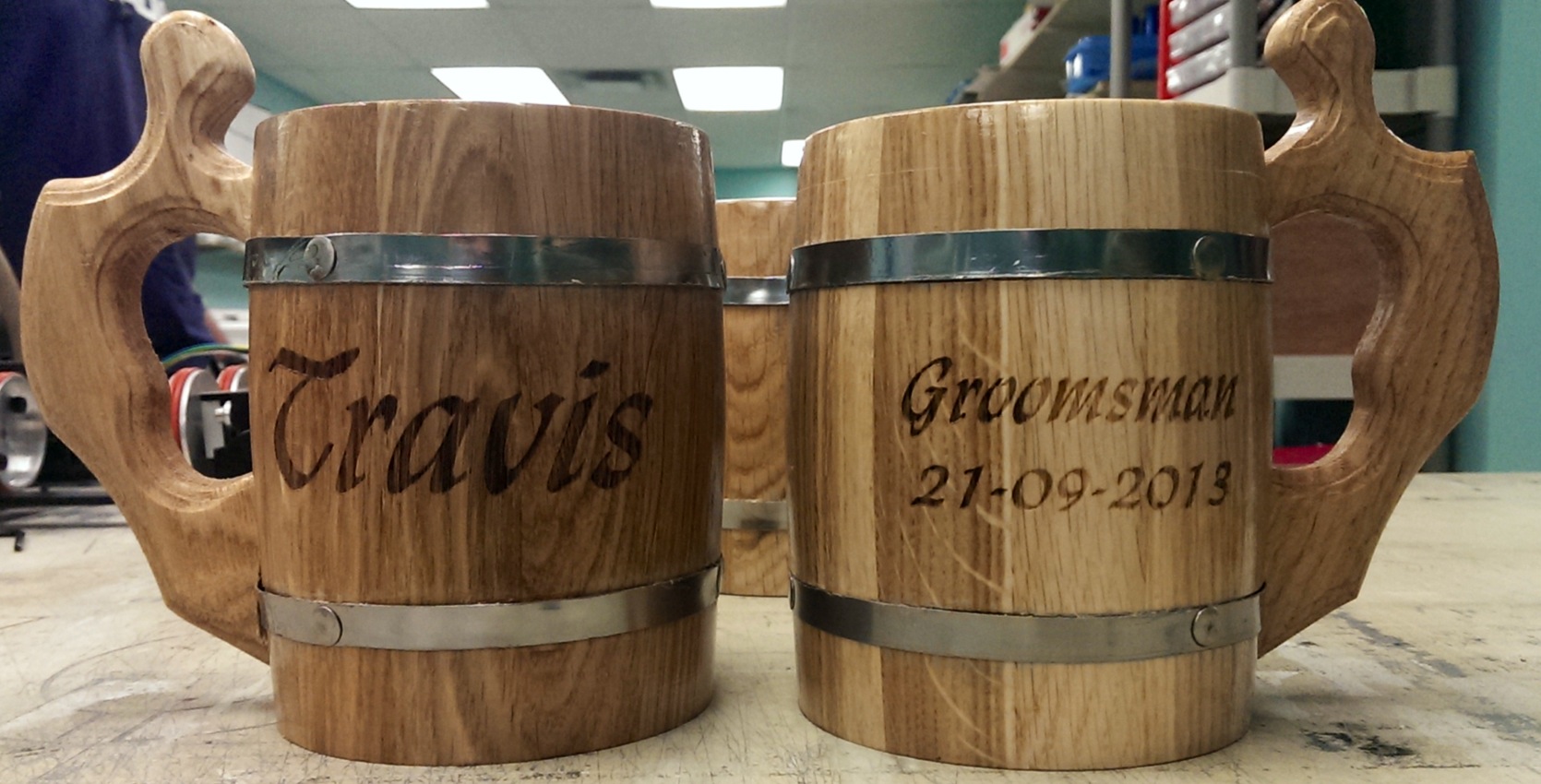 Pro-Touch Engraving Ltd. 2025 Laser Etching Groomsman and Bridesmaid personalized gifts